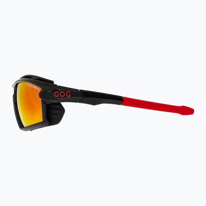 Слънчеви очила GOG Glaze черно/червено/полихроматично червено 3