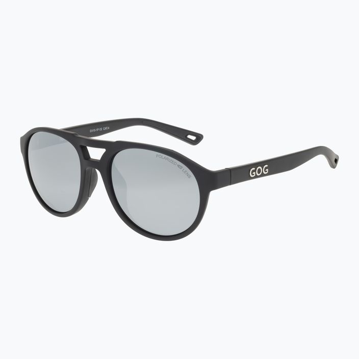 Слънчеви очила GOG Nanga матово черно / сребърно огледало E410-1P 5