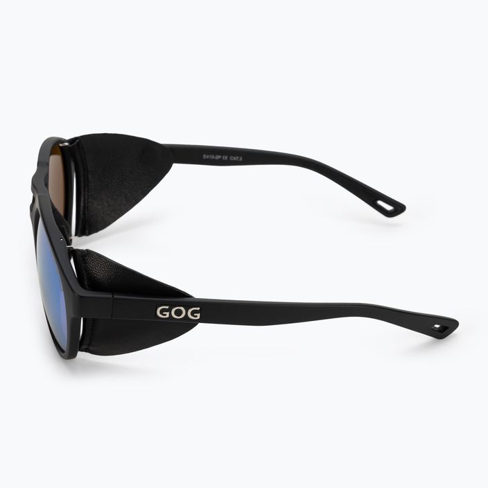 Слънчеви очила GOG Nanga matt black / polychromatic white-blue E410-2P 4
