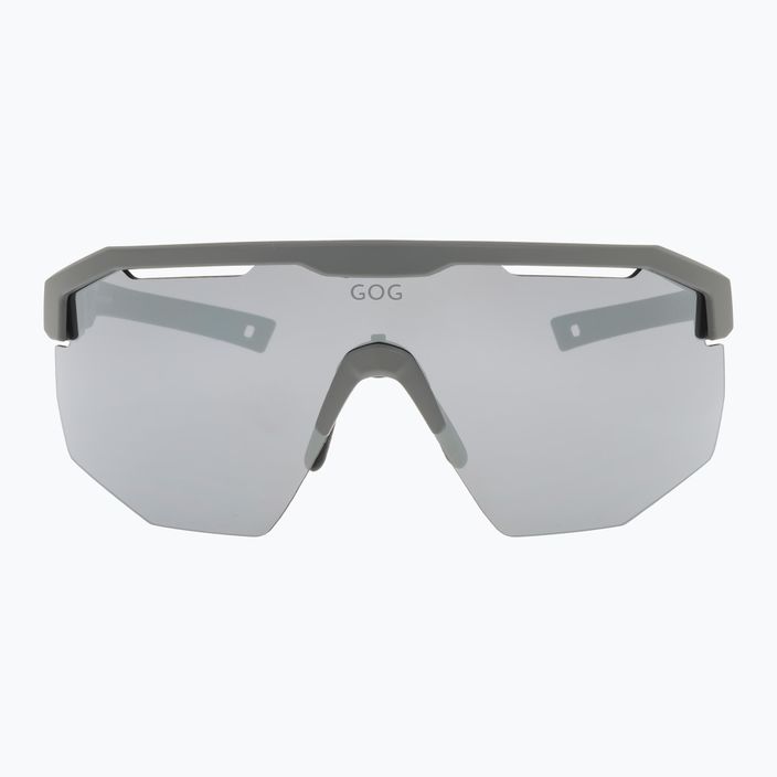 Очила за колоездене GOG Argo матово сиво / черно / сребърно огледало E506-1 9