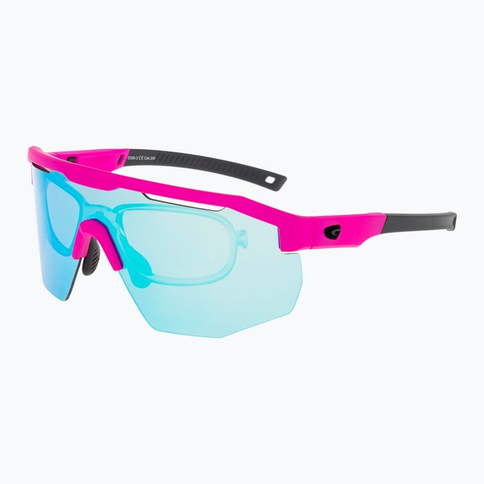 Очила за колоездене GOG Argo matt neon pink/black/white-blue E506-2 8