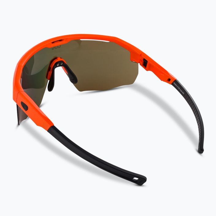 Слънчеви очила GOG Argo matt neon orange/black/polychromatic red 3