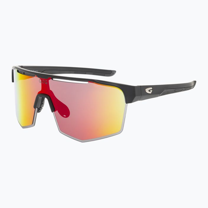Очила за велосипед GOG Athena матово черно / полихромно червено E508-1 5