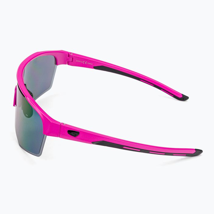 Очила за колоездене GOG Athena matt neon pink / black / polychromatic white-blue E508-3 4