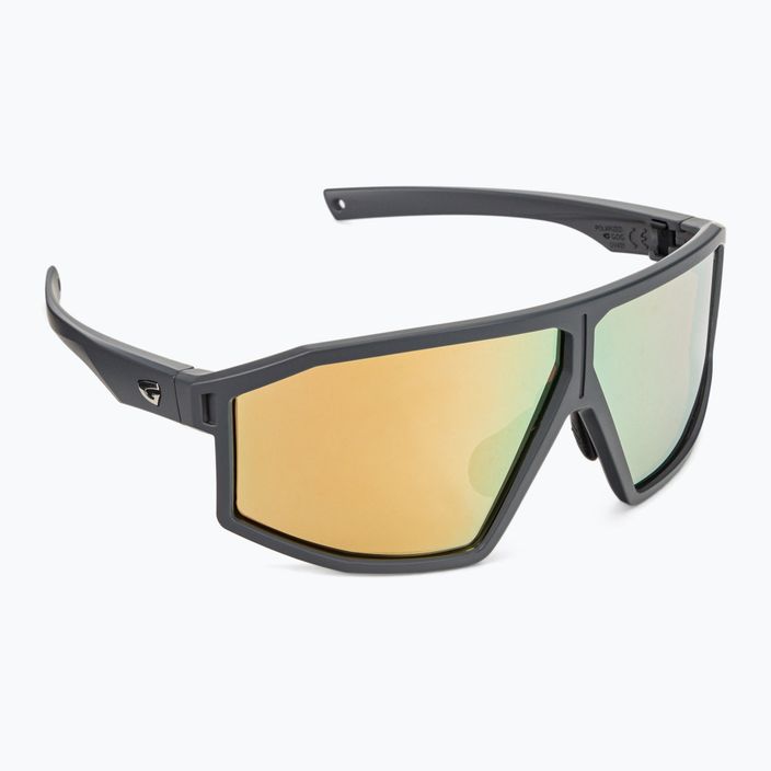 Очила за колоездене GOG Ares матово сиво / черно / полихромно златно E513-2P