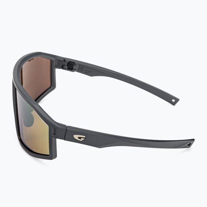 Очила за колоездене GOG Ares матово сиво / черно / полихромно златно E513-2P 4