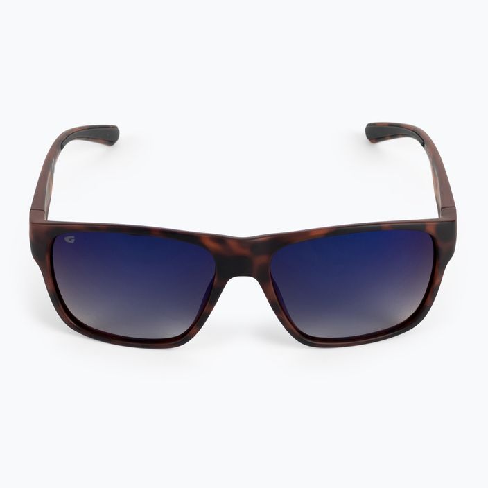 Модерни слънчеви очила GOG Henry матово кафяви / синьо огледало E701-2P 3