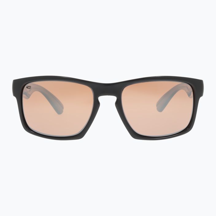 Модерни слънчеви очила GOG Logan черно / сребърно огледало E713-1P 6
