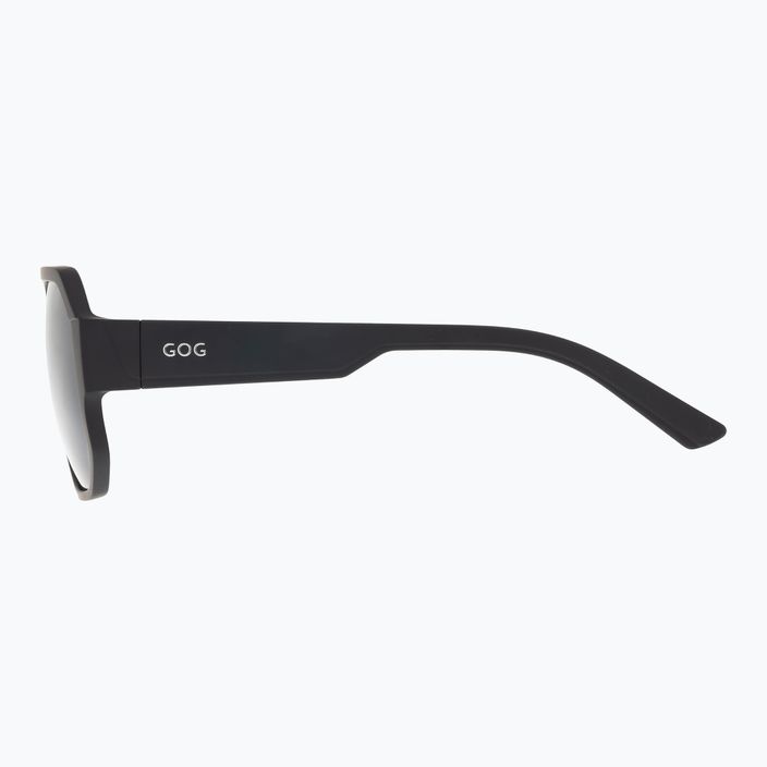 Слънчеви очила GOG Noah в матово черно/огледало 4