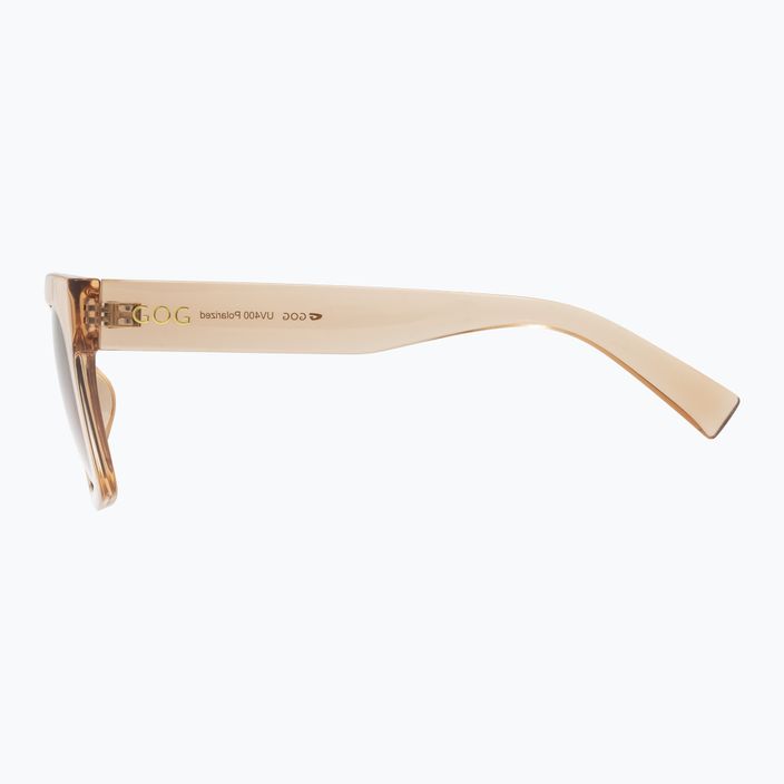 GOG Emily модни кристално кафяви / градиентни кафяви дамски слънчеви очила E725-2P 8
