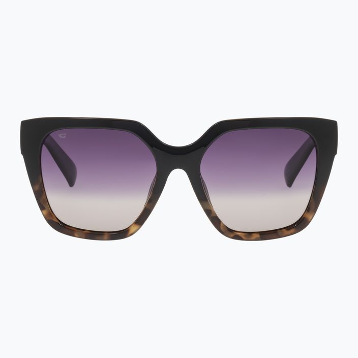 Дамски слънчеви очила GOG Hazel fashion black / brown demi / gradient smoke E808-1P 7