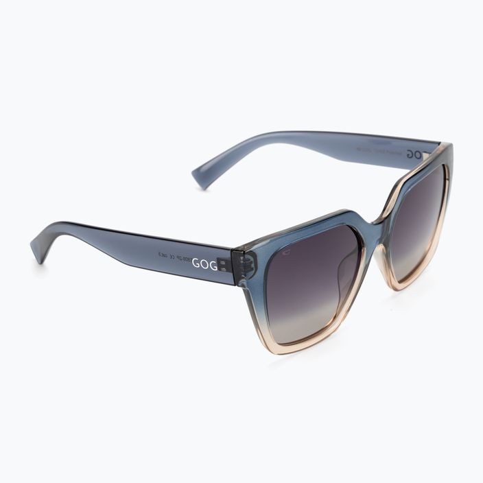Дамски слънчеви очила GOG Hazel fashion cristal grey / brown / gradient smoke E808-2P
