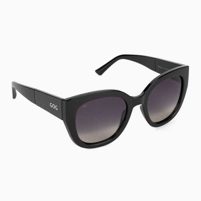 Дамски слънчеви очила GOG Claire fashion black / gradient smoke E875-1P