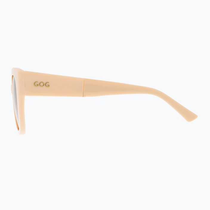 Дамски слънчеви очила GOG Claire beige/gradient brown 3