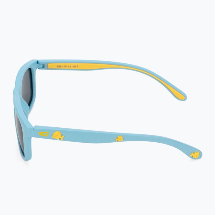 Детски слънчеви очила GOG Alice junior matt blue / yellow / smoke E961-1P 4