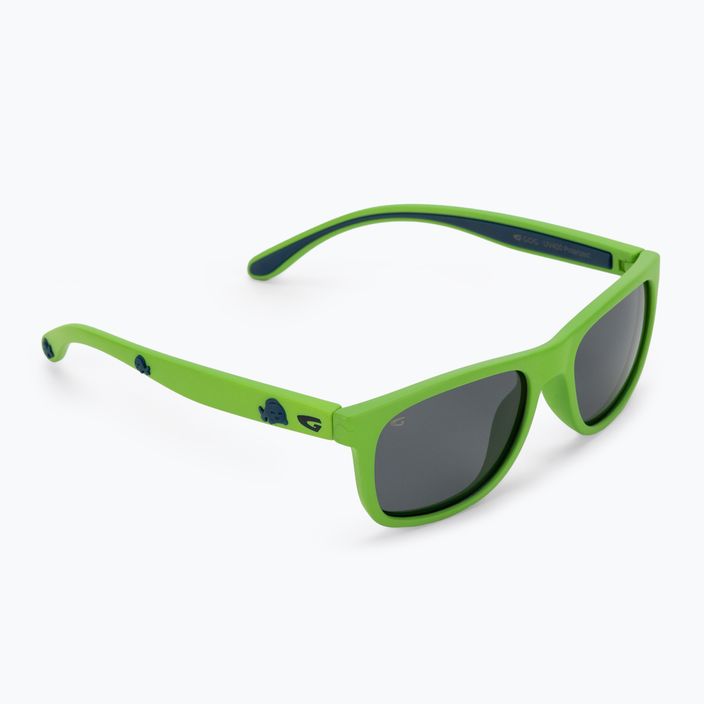 Детски слънчеви очила GOG Alice junior matt neon green / blue / smoke E961-2P