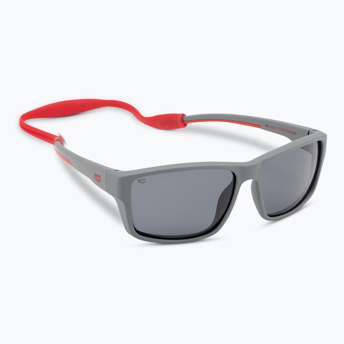 Детски слънчеви очила GOG Willie matt grey/red/smoke