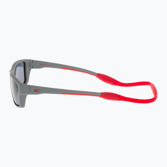 Детски слънчеви очила GOG Willie matt grey/red/smoke 6