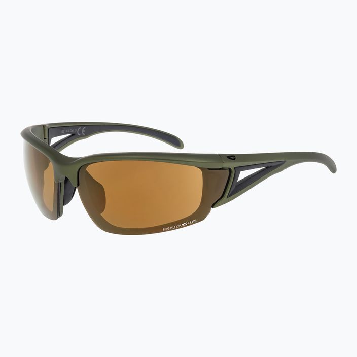 Слънчеви очила GOG Lynx matt dark green/black/gold mirror 2