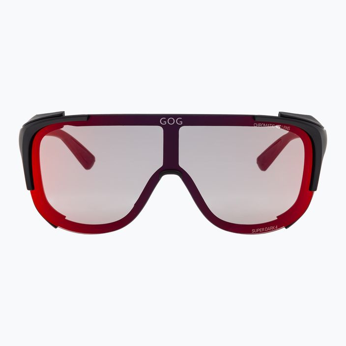 Слънчеви очила GOG Tatra матово черно/полихроматично червено 5