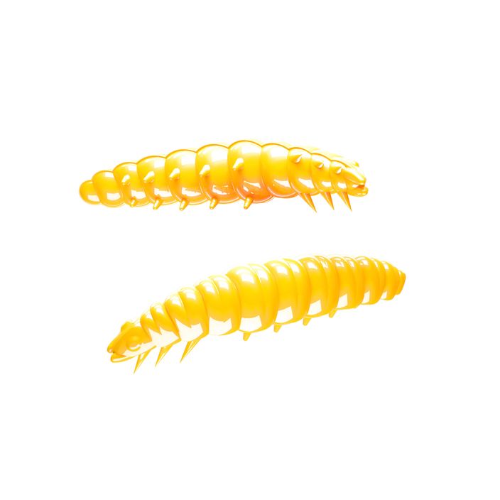 Libra Lures Larva Krill Yellow LARVAK гумена примамка 2