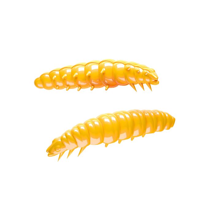 Libra Lures Larva Krill Dark Yellow LARVAK гумена примамка 2