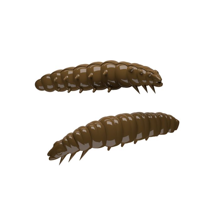 Libra Lures Larva Krill Brown LARVAK гумена примамка 2