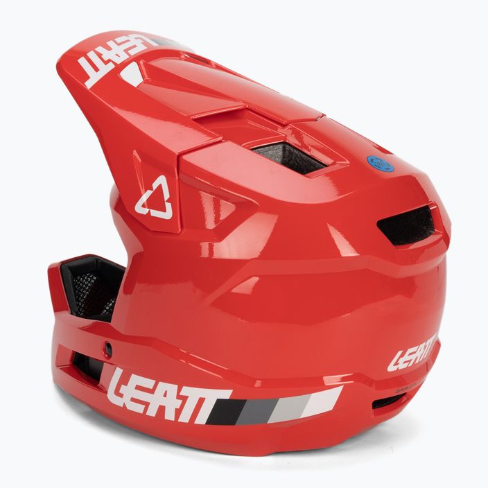 Детска велосипедна каска Leatt MTB Gravity 1.0 Jr V23 червена 4