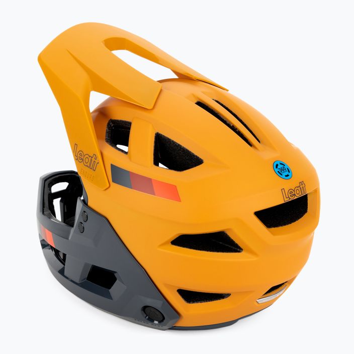 Каска за велосипед Leatt MTB Enduro 2.0 V23 морско синьо и жълто 1023014852 4