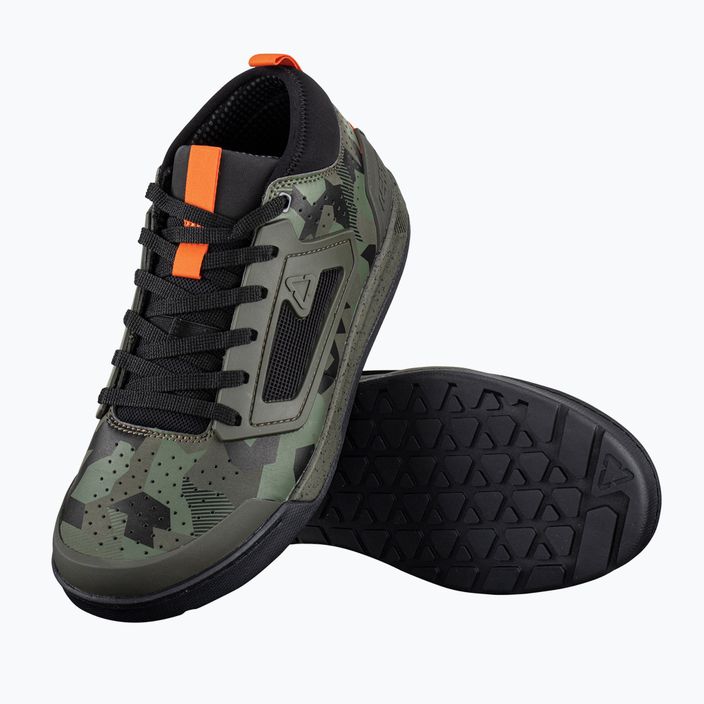 Leatt 3.0 Flat мъжки обувки за колоездене на платформа зелено/черно 3023048655 13