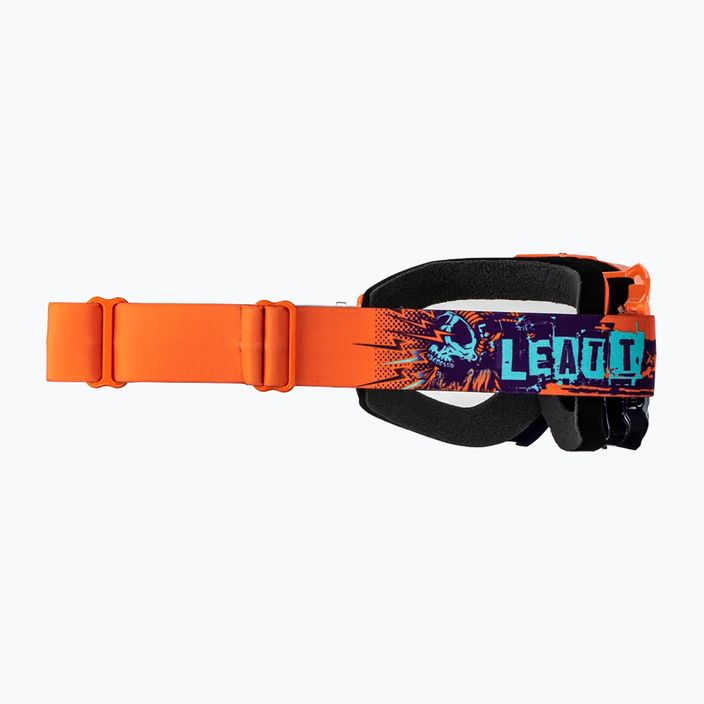Оранжеви/прозрачни очила за колоездене Leatt Velocity 4.5 2