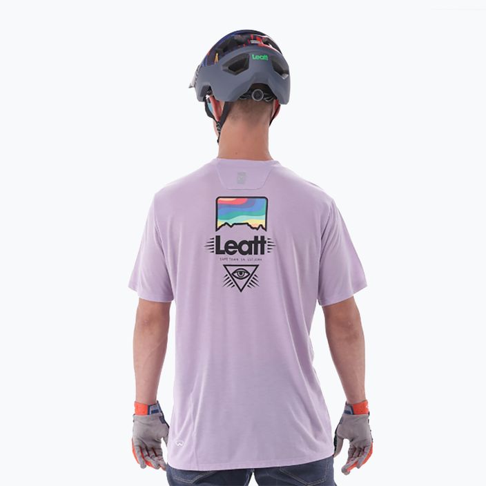 Мъжка колоездачна тениска Leatt MTB Gravity 1.0 lavender 2