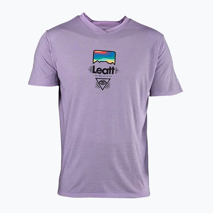 Мъжка колоездачна тениска Leatt MTB Gravity 1.0 lavender 3