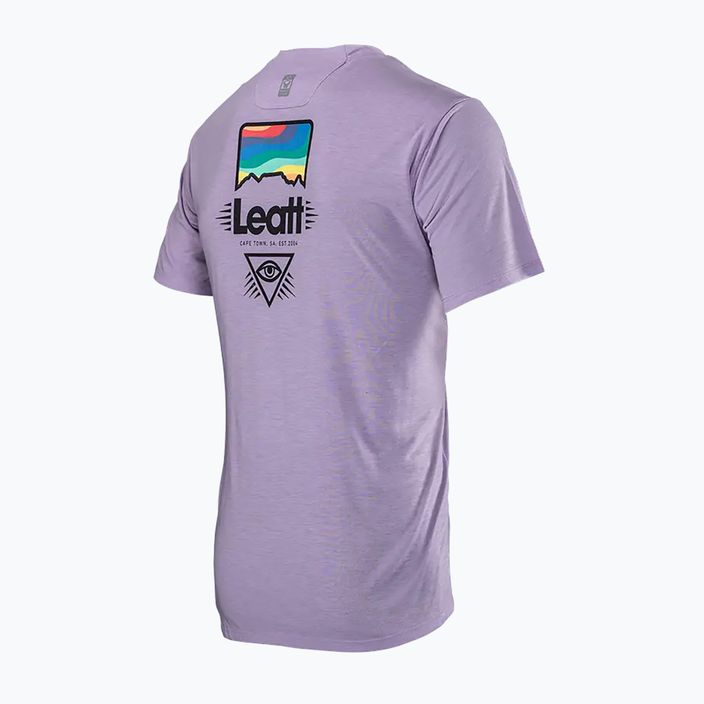 Мъжка колоездачна тениска Leatt MTB Gravity 1.0 lavender 4