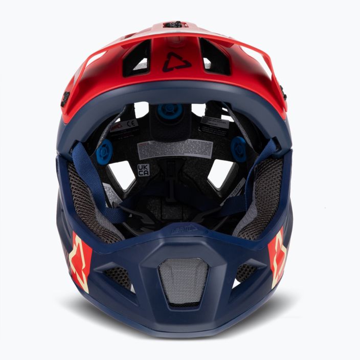 Leatt MTB 3.0 Enduro Bike Helmet V21.2 Red/Green 1021000661 2