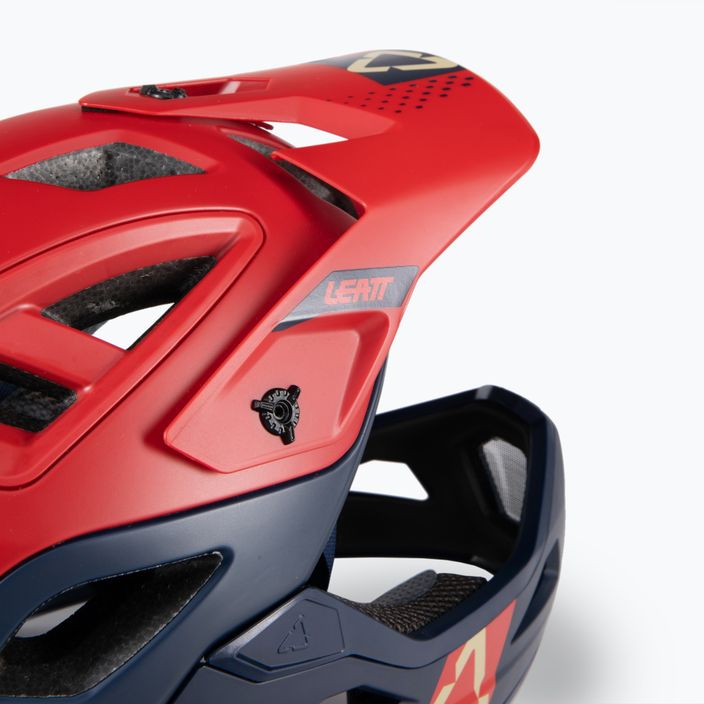 Leatt MTB 3.0 Enduro Bike Helmet V21.2 Red/Green 1021000661 7