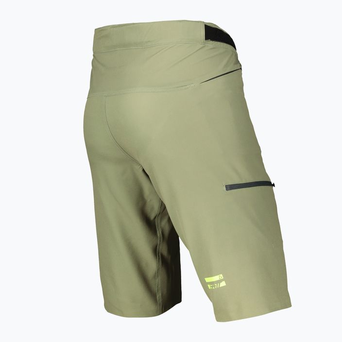 Къси панталони за колоездене Leatt MTB 1.0 зелени 5021130361 3