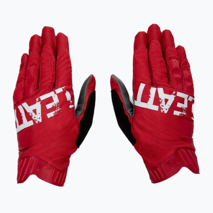 Мъжки ръкавици за колоездене Leatt MTB 1.0 Gripr червени 6021080520 3