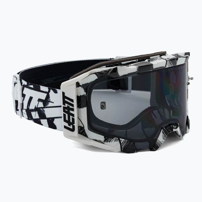 Очила за колоездене Leatt Velocity 5.5 черно-бели 8022010350