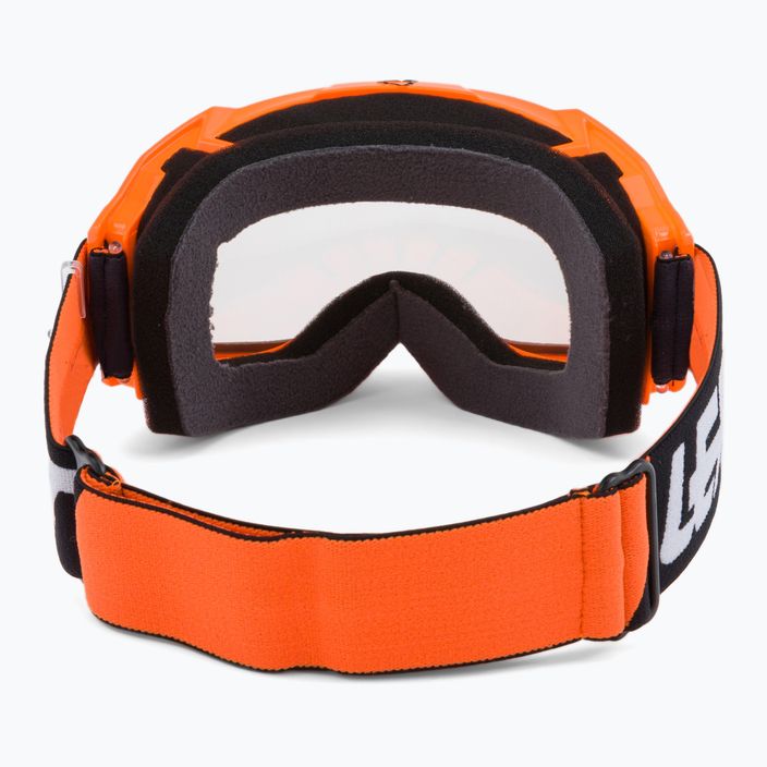 Очила за колоездене Leatt Velocity 4.5 неоново оранжево / прозрачно 8022010500 3
