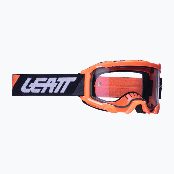Очила за колоездене Leatt Velocity 4.5 неоново оранжево / прозрачно 8022010500 6