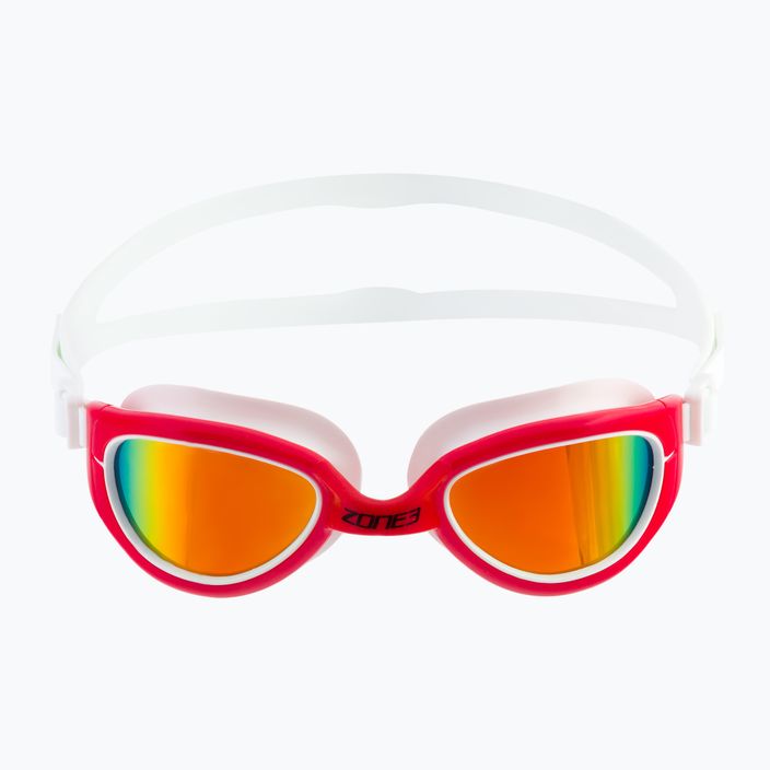 Очила за плуване Zone3 Attack червено и бяло SA18GOGAT108 2