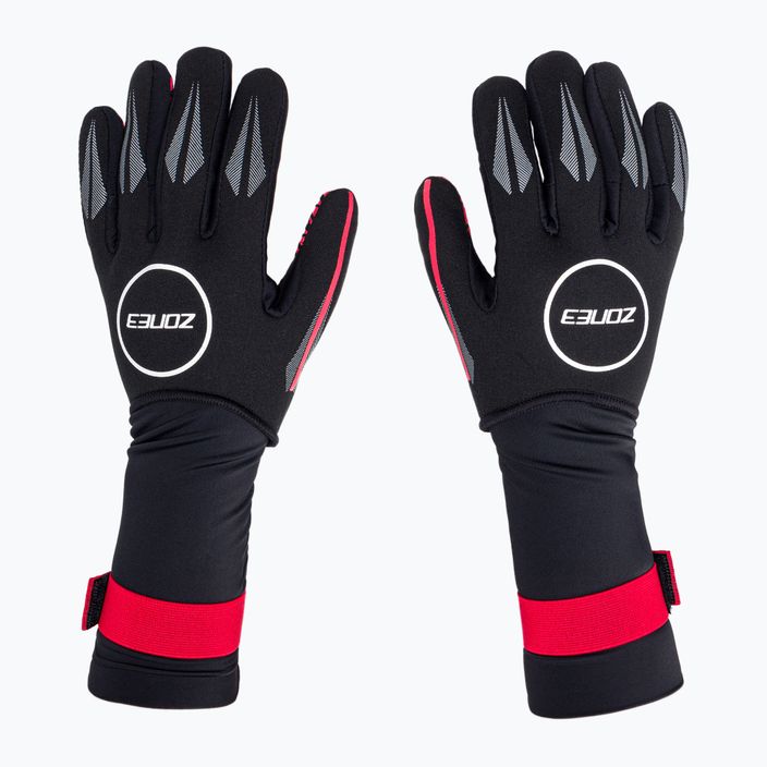 Неопренови ръкавици Zone3 червено/черно NA18UNSG108 3