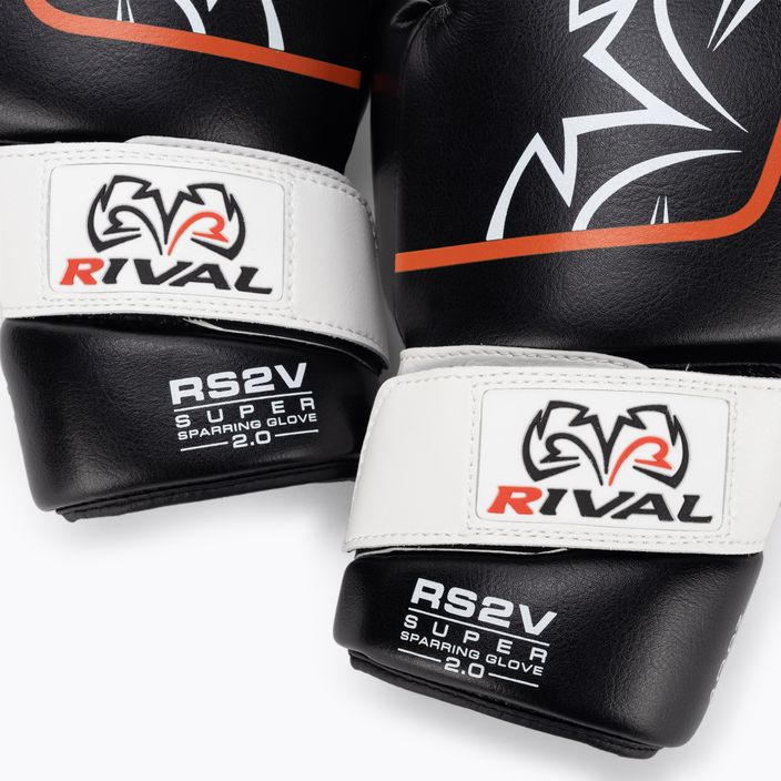 Боксови ръкавици Rival Super Sparring 2.0 черни 4