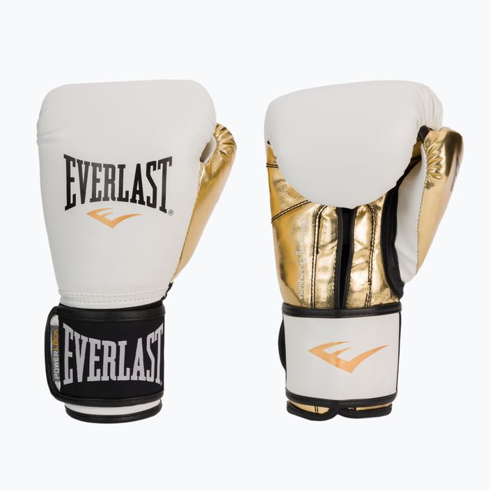 Боксови ръкавици EVERLAST Powerlock Pu white 2200 3
