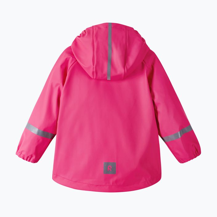 Детско дъждобранно яке Reima Lampi, розово 5100023A-4410 3