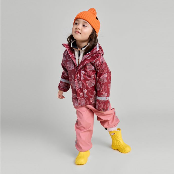 Детски панталони за дъжд Reima Lammikko, розово 5100026A-1120 9