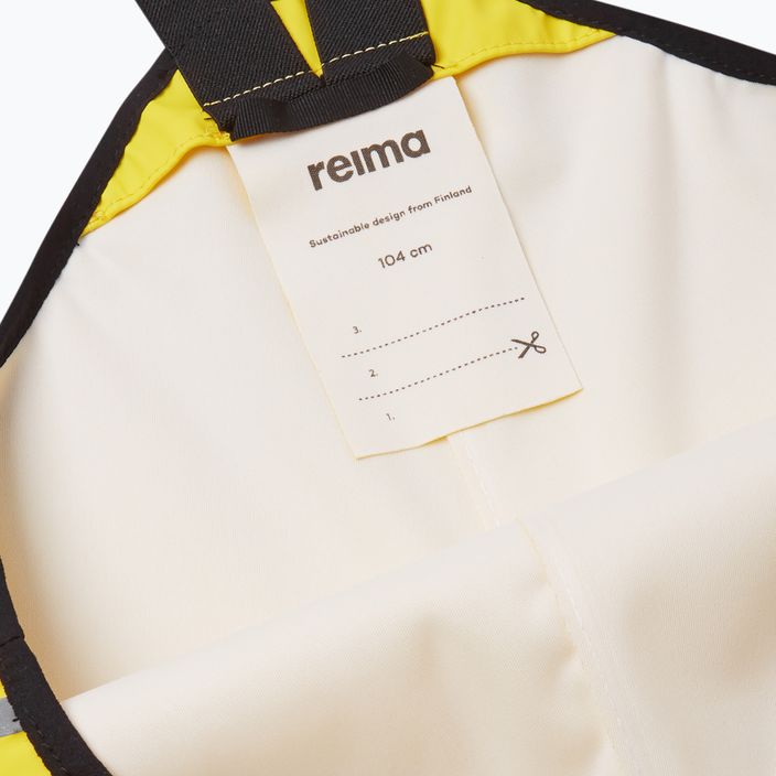 Reima Lammikko жълт детски панталон за дъжд 5100026A-2350 3