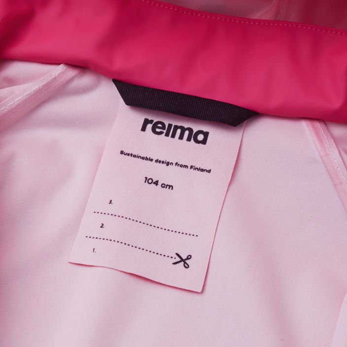 Детски комплект за дъжд Reima Tihku яке+панталон розово морско 5100021A-4410 5
