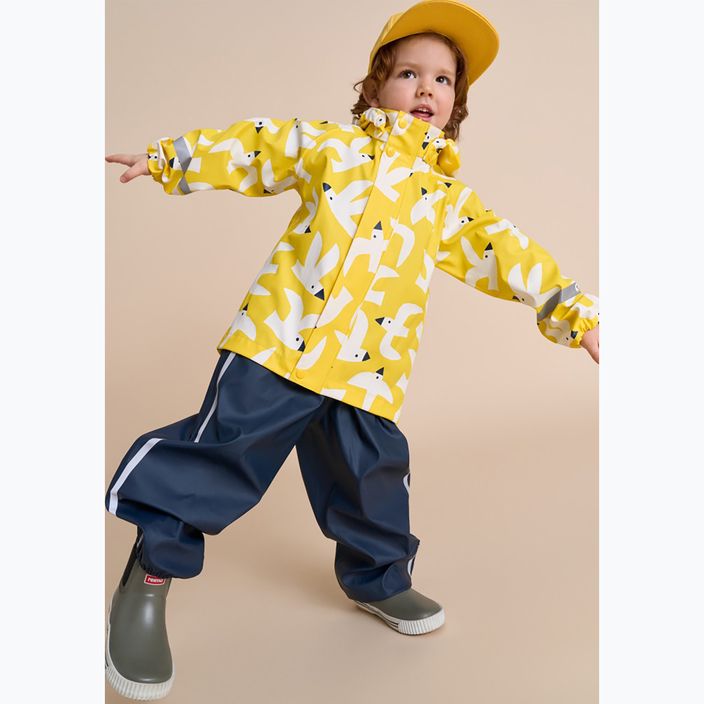 Детско дъждобранно яке Reima Vesi жълто 5100025A-2351 11